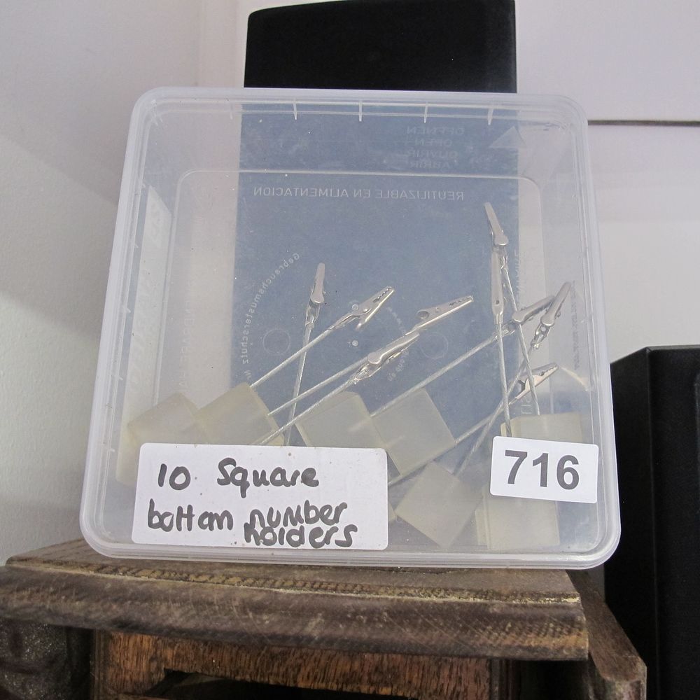 Lot 716: photo holders