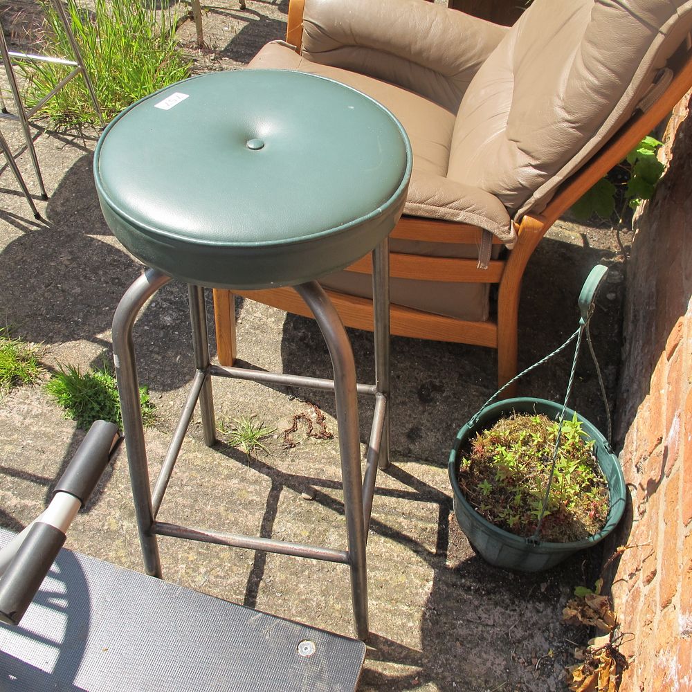 Lot 757: kitchen stool