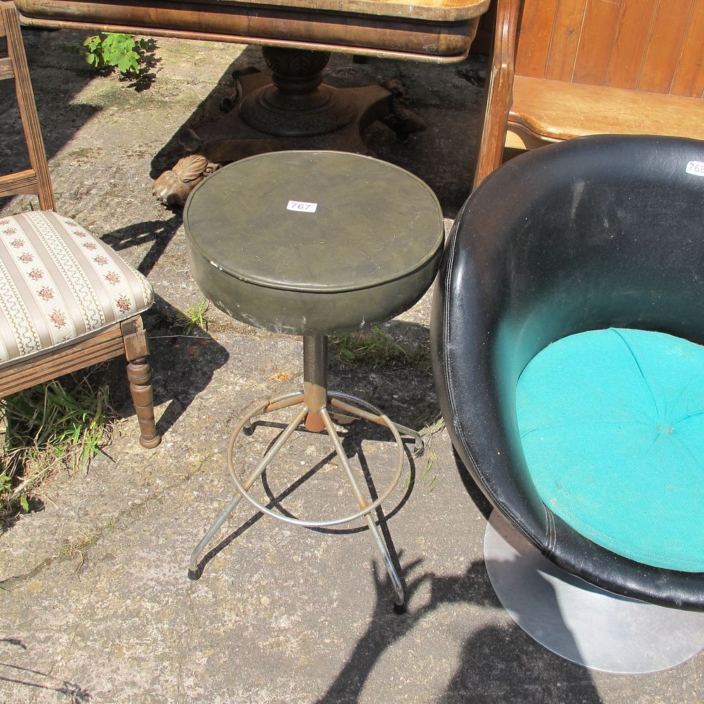 Lot 767: vintage stool