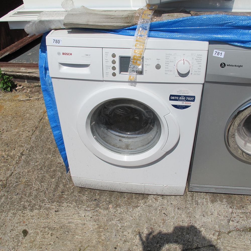 Lot 780: Bosch washing machine