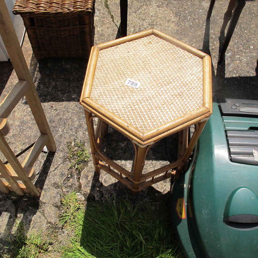 Lot 789: conservatory table