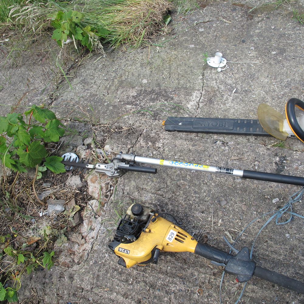 Lot 830: power trimmer