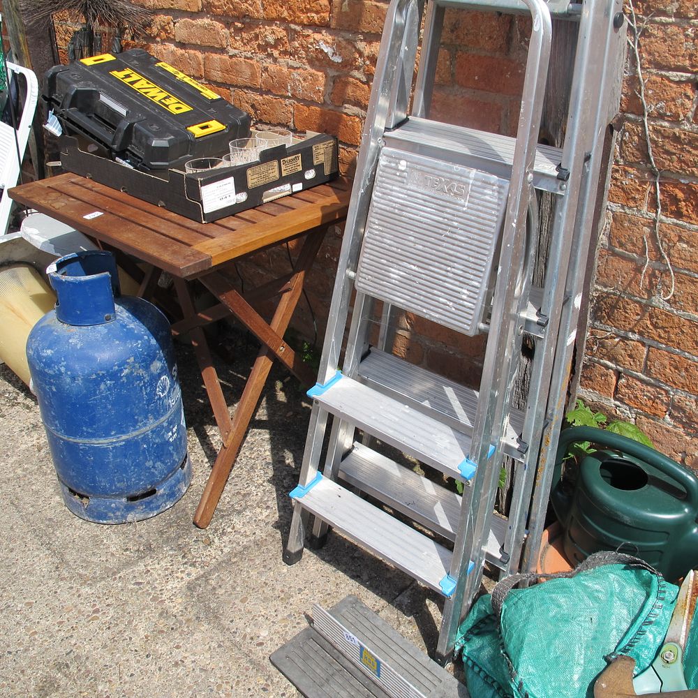Lot 850: step ladders