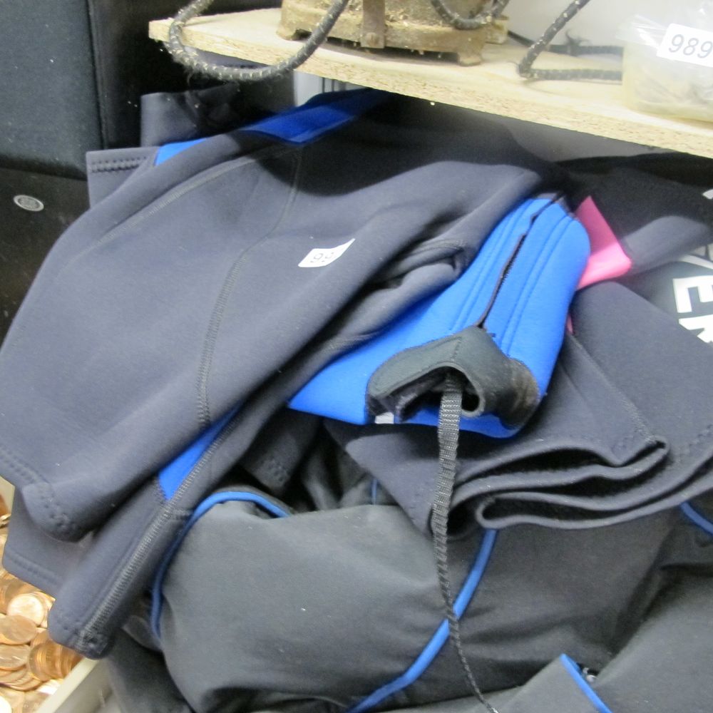 Lot 992: wet suits