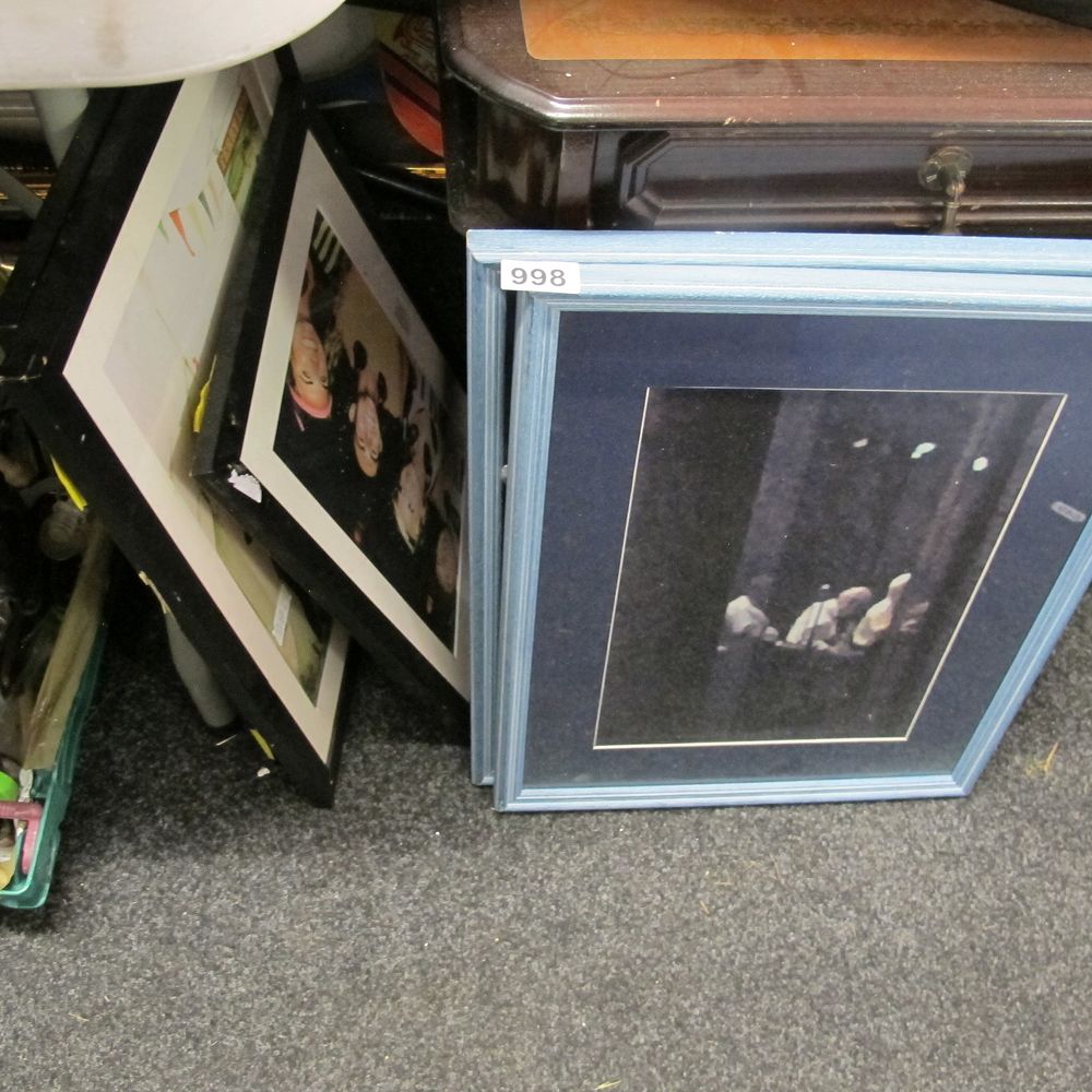 Lot 998: qty of framed and glazed pictures