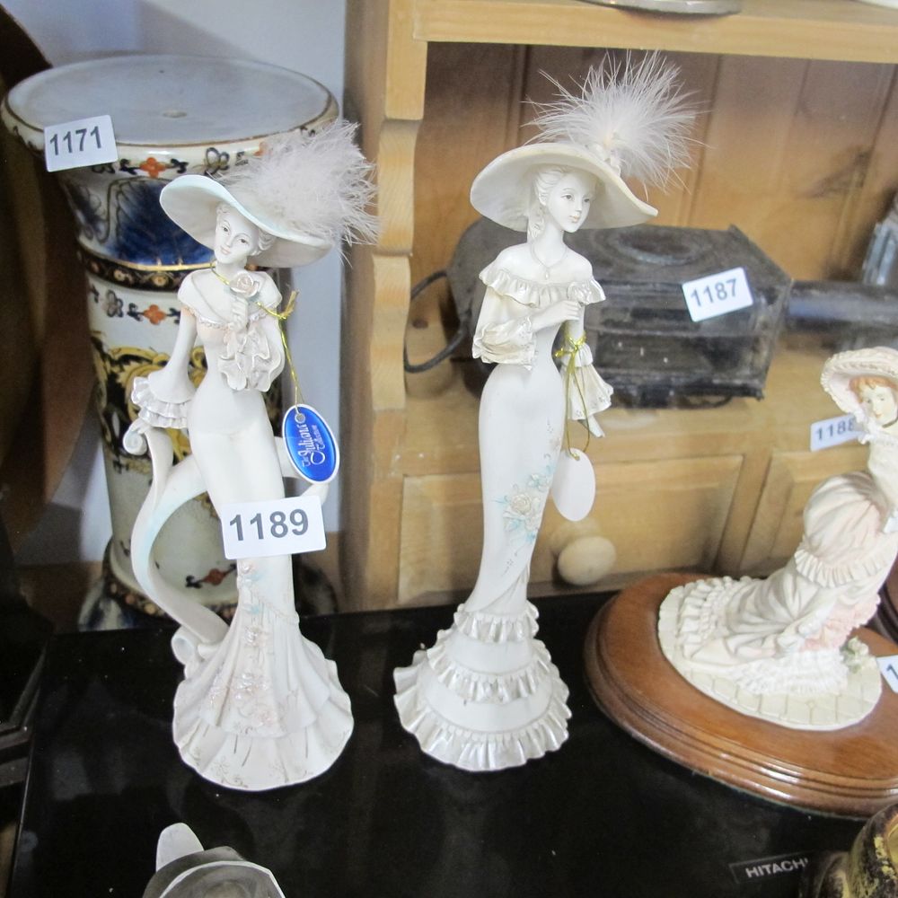 Lot 1189: Two Julianna figurines 