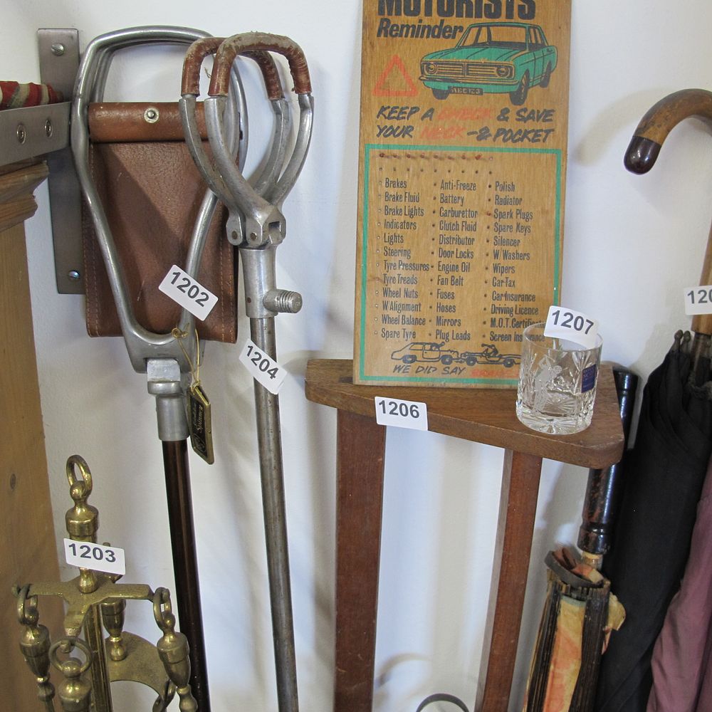 Lot 1204: Shooting stick 