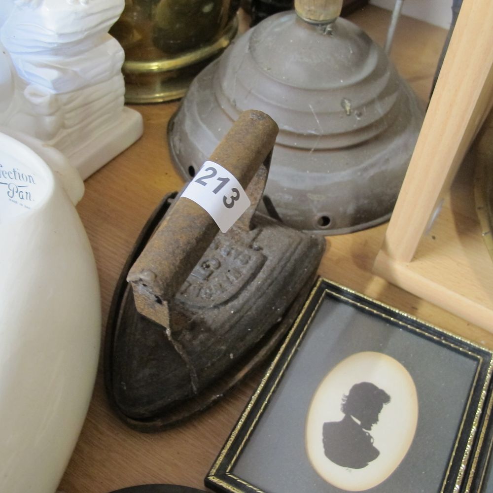 Lot 1213: Vintage iron 