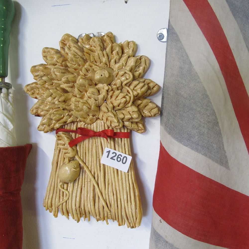 Lot 1260: A handmade bundle of wheat