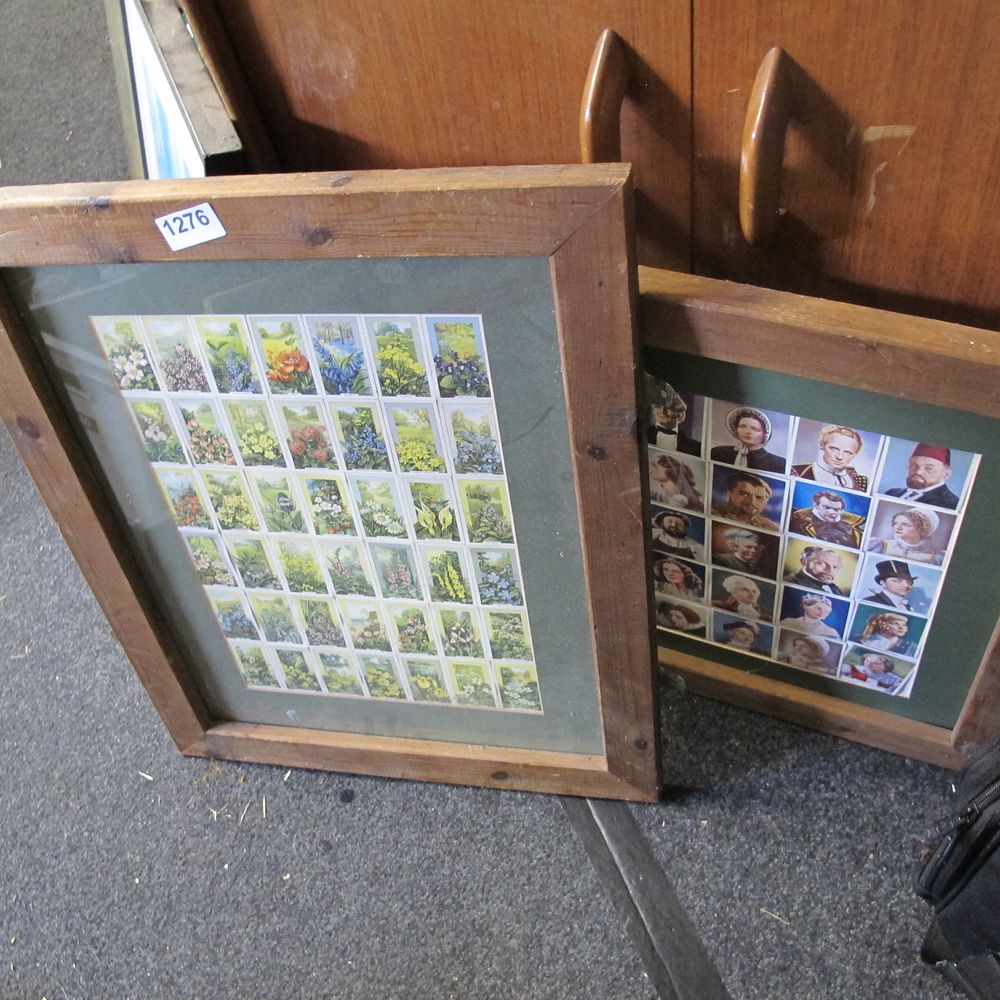 Lot 1276: Two cigarette card pictures