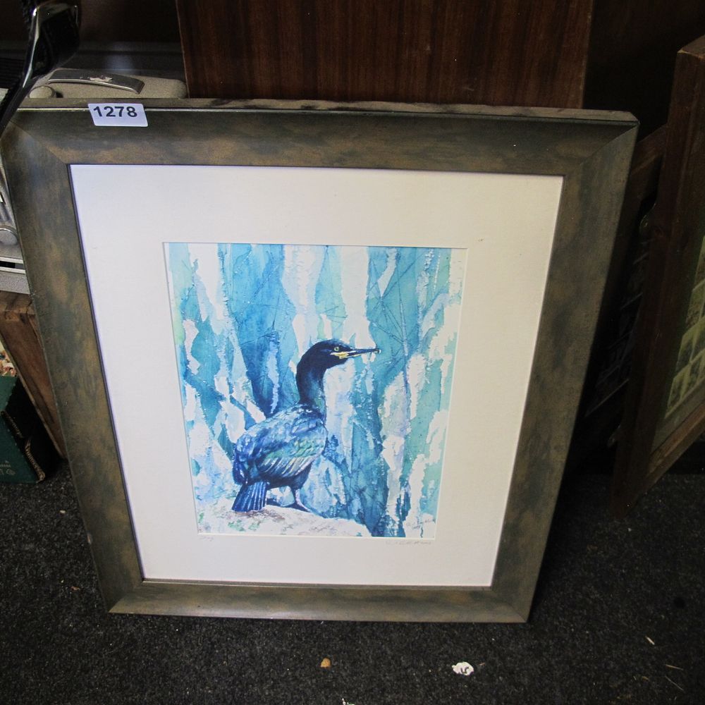 Lot 1278: A picture of A ganet hunting
