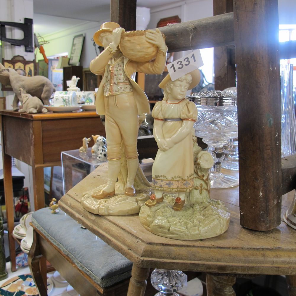 Lot 1331: 2 Royal Worcester figurines