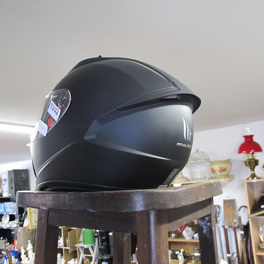 Lot 1332: A brand new MT motorcycle helmet