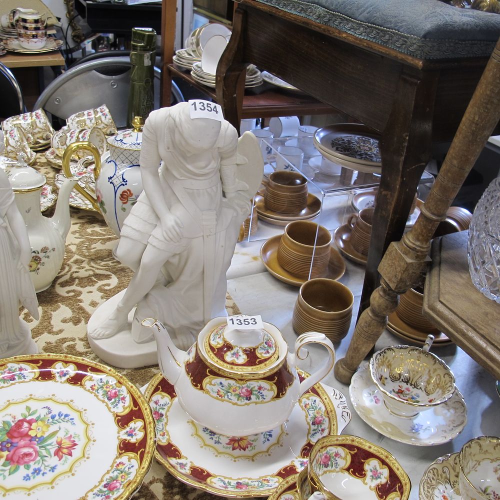 Lot 1354: A Minton Parian figure of Clorinda by John...
