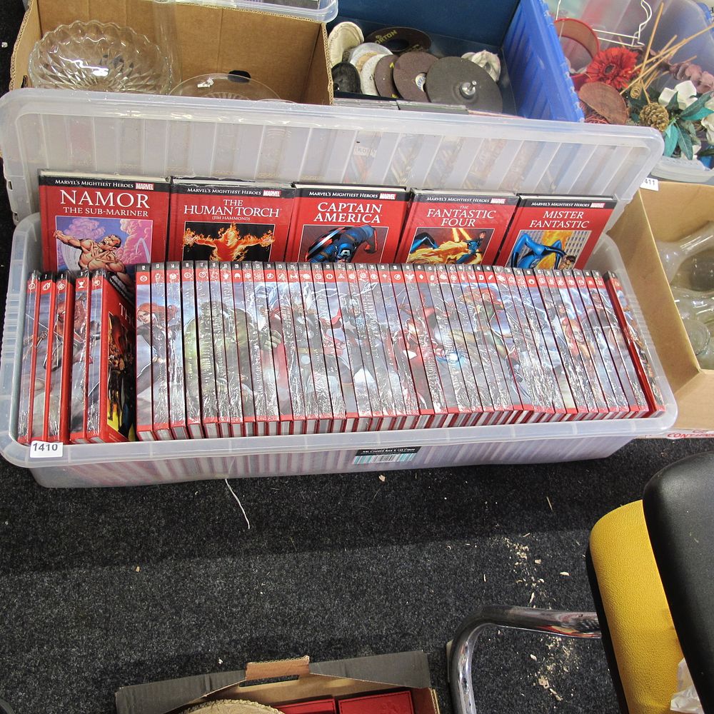 Lot 1410: A box of Marvel books