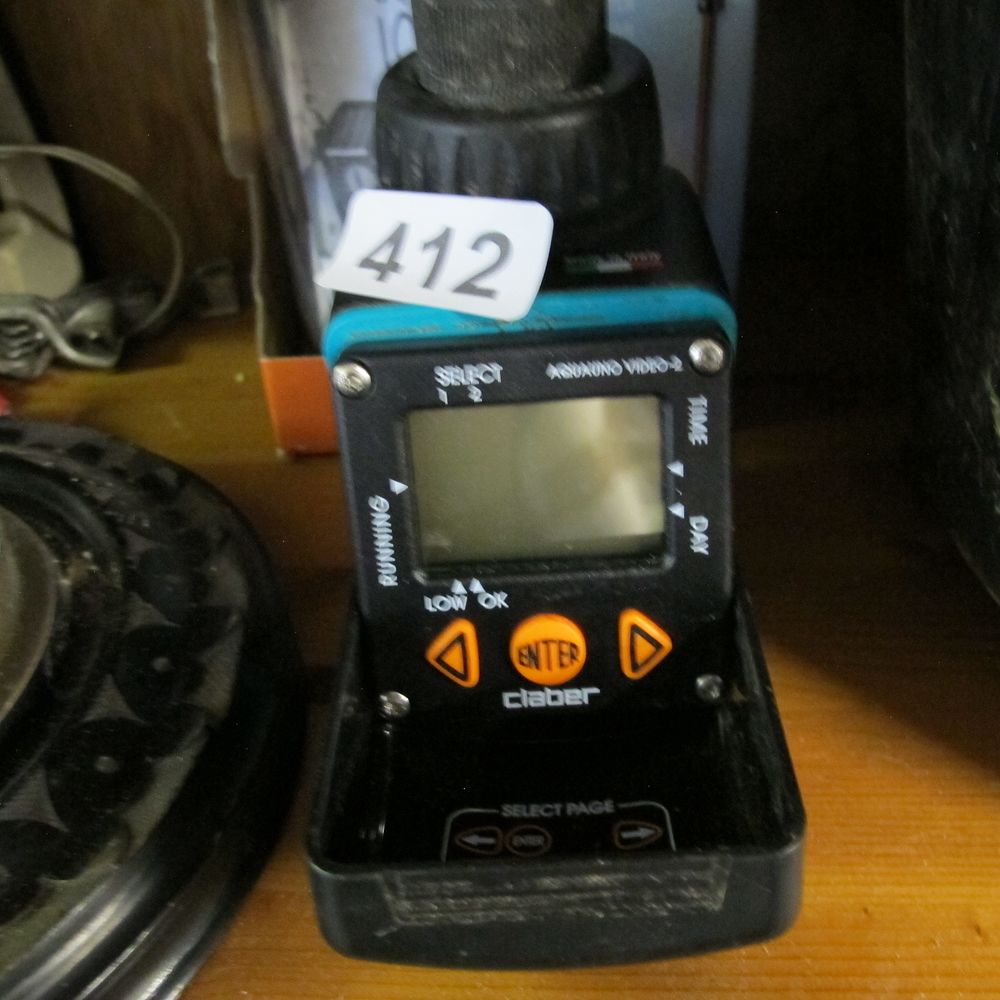 Lot 412: Claber control unit