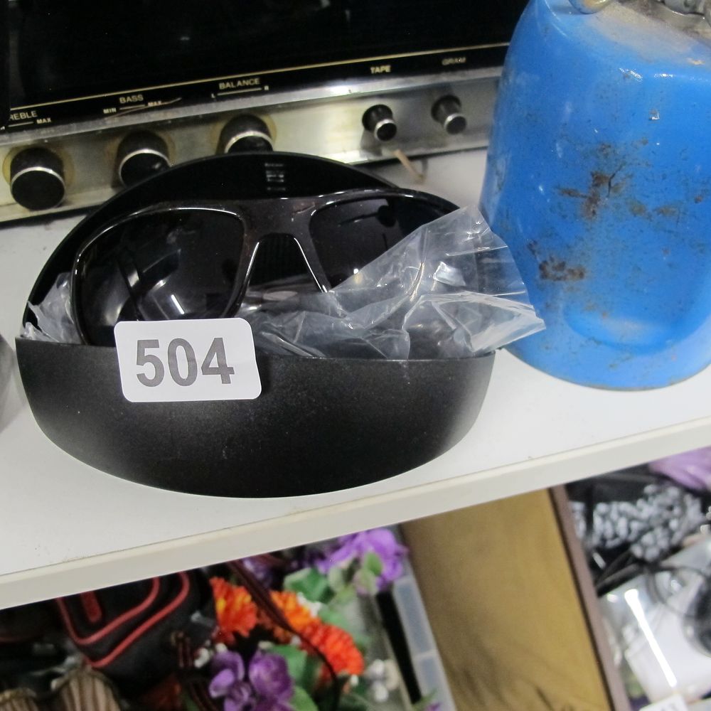 Lot 504: Sunglasses in case