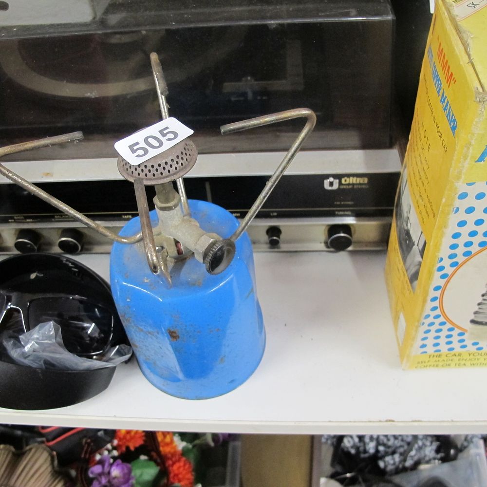 Lot 505: Portable camping gas burner