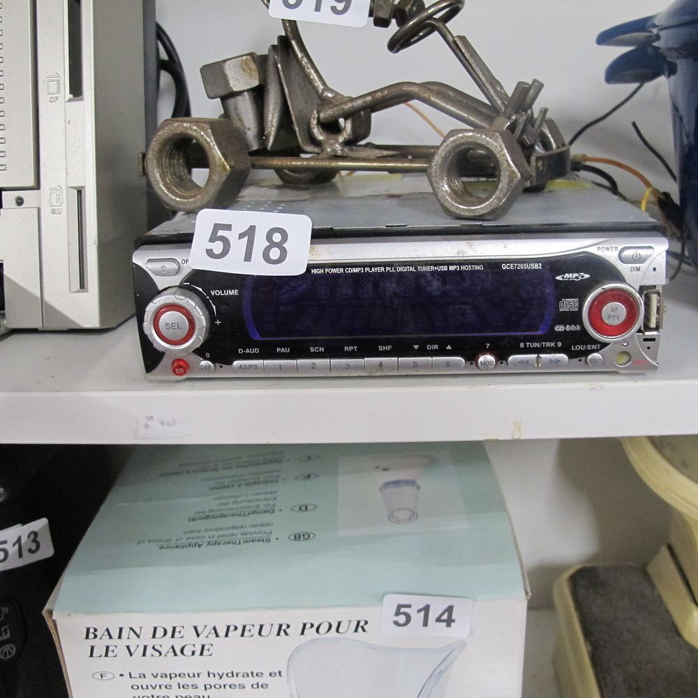 Lot 518: Car stereo