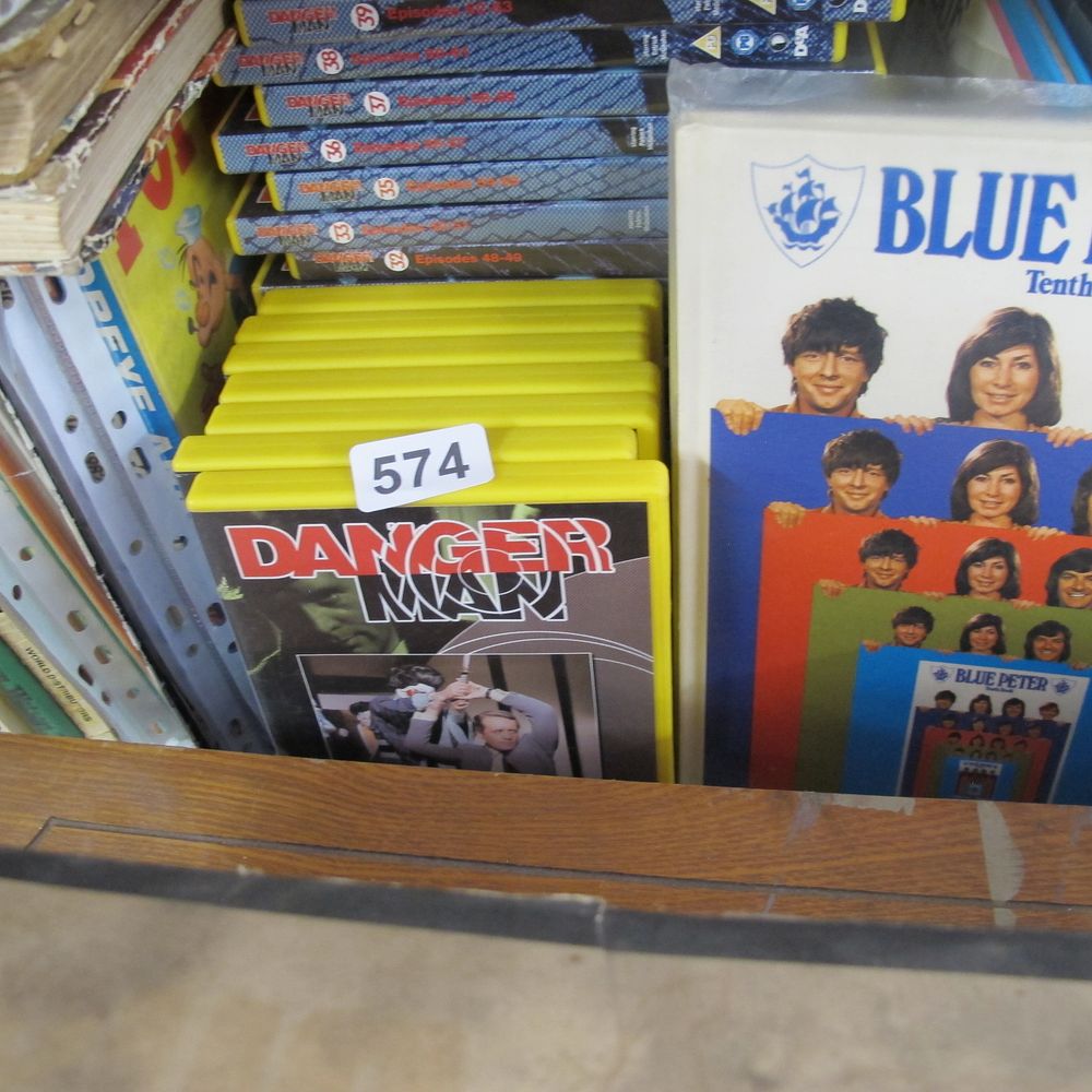 Lot 574: Misc collection of games/dvds/videos