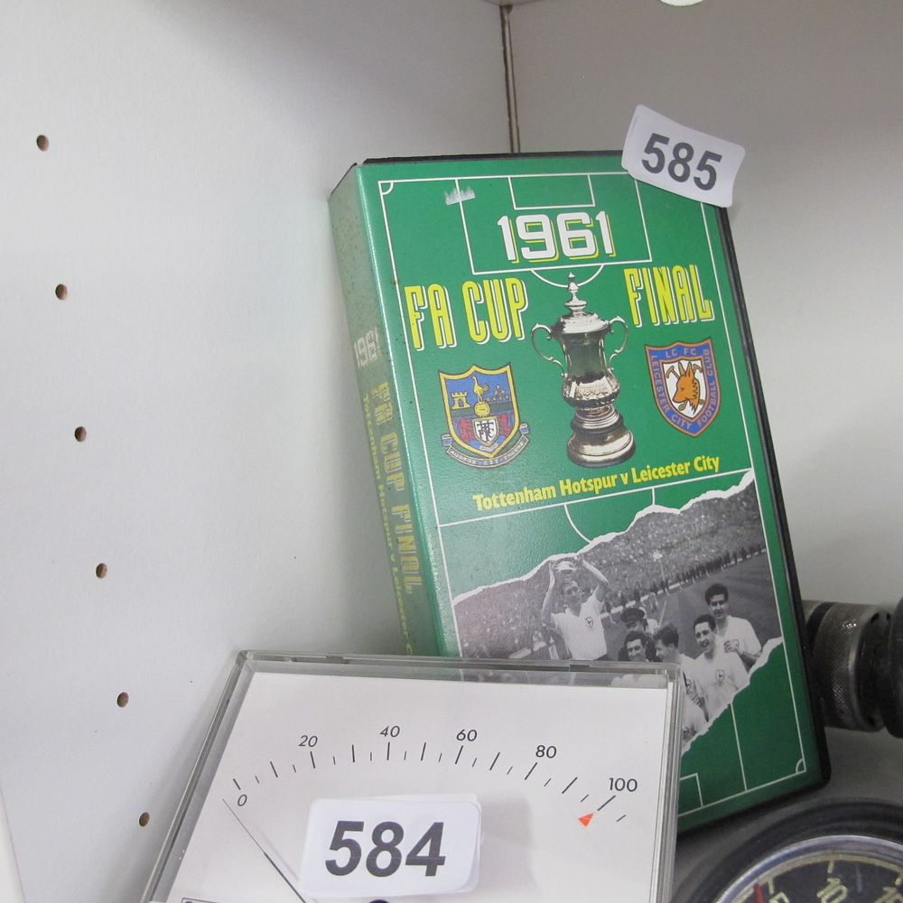 Lot 585: 1961 FA Cup final DVD