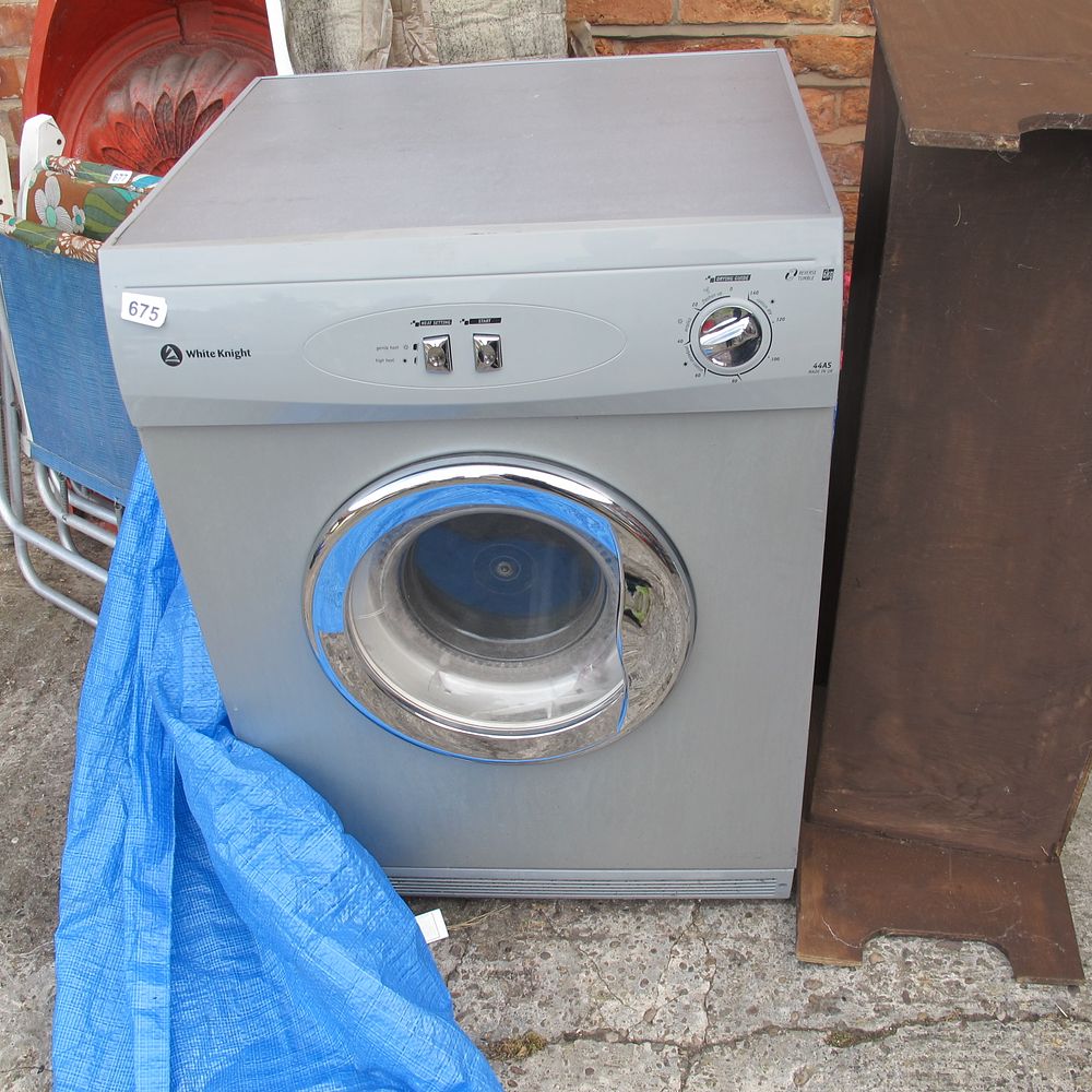 Lot 675: dryer works well as coped with Jaynes Bloomers...
