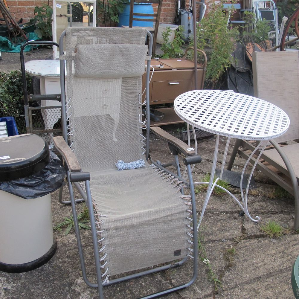 Lot 765: sun lounger