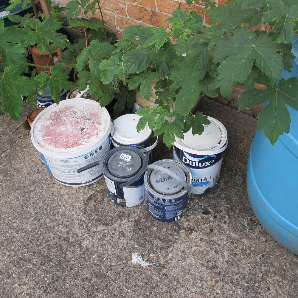 Lot 820: collection of various paint