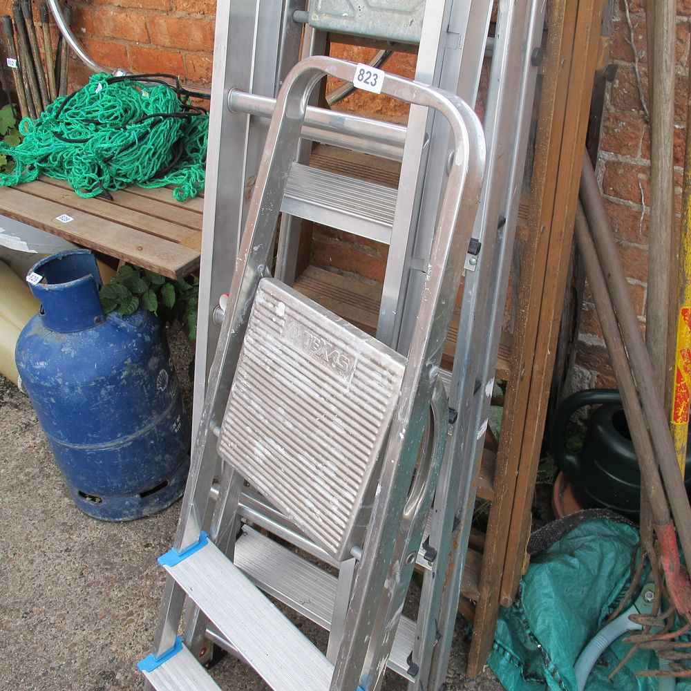 Lot 823: ladders
