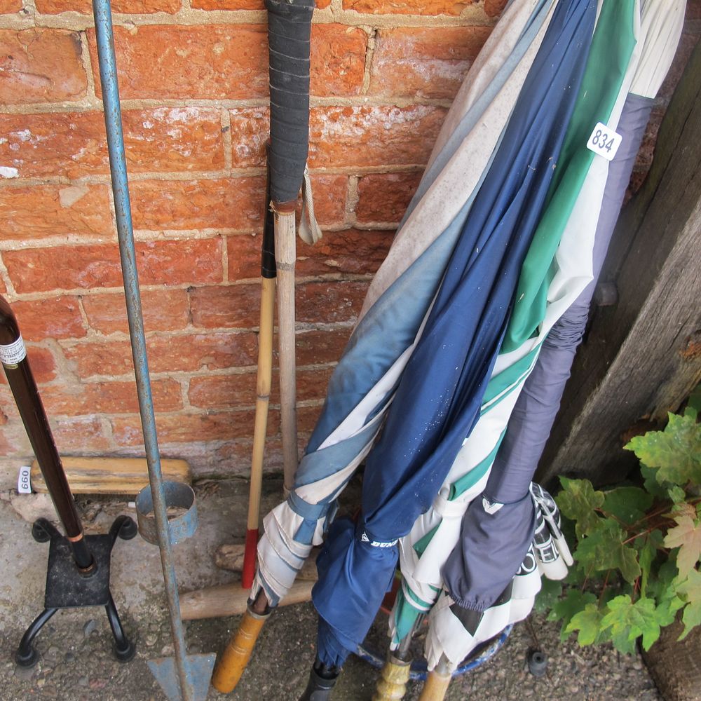 Lot 835: polo sticks