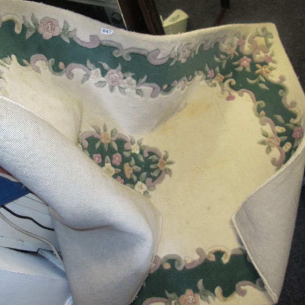 Lot 847: nice thick rug