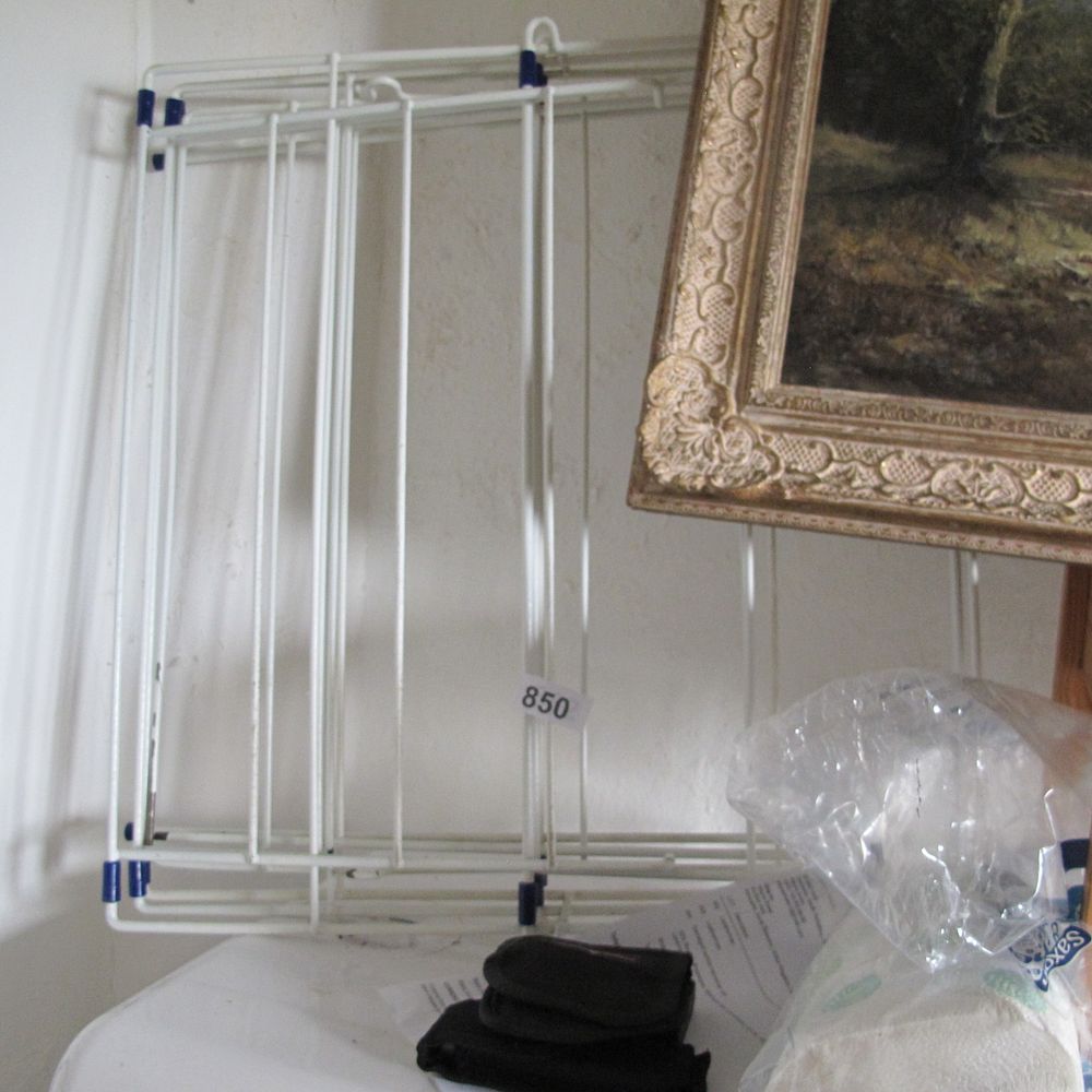 Lot 850: drying rack