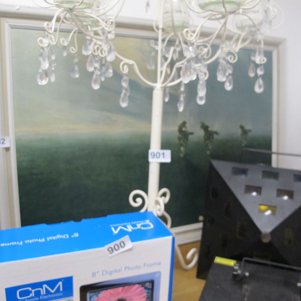 Lot 902: large picture of wild horses