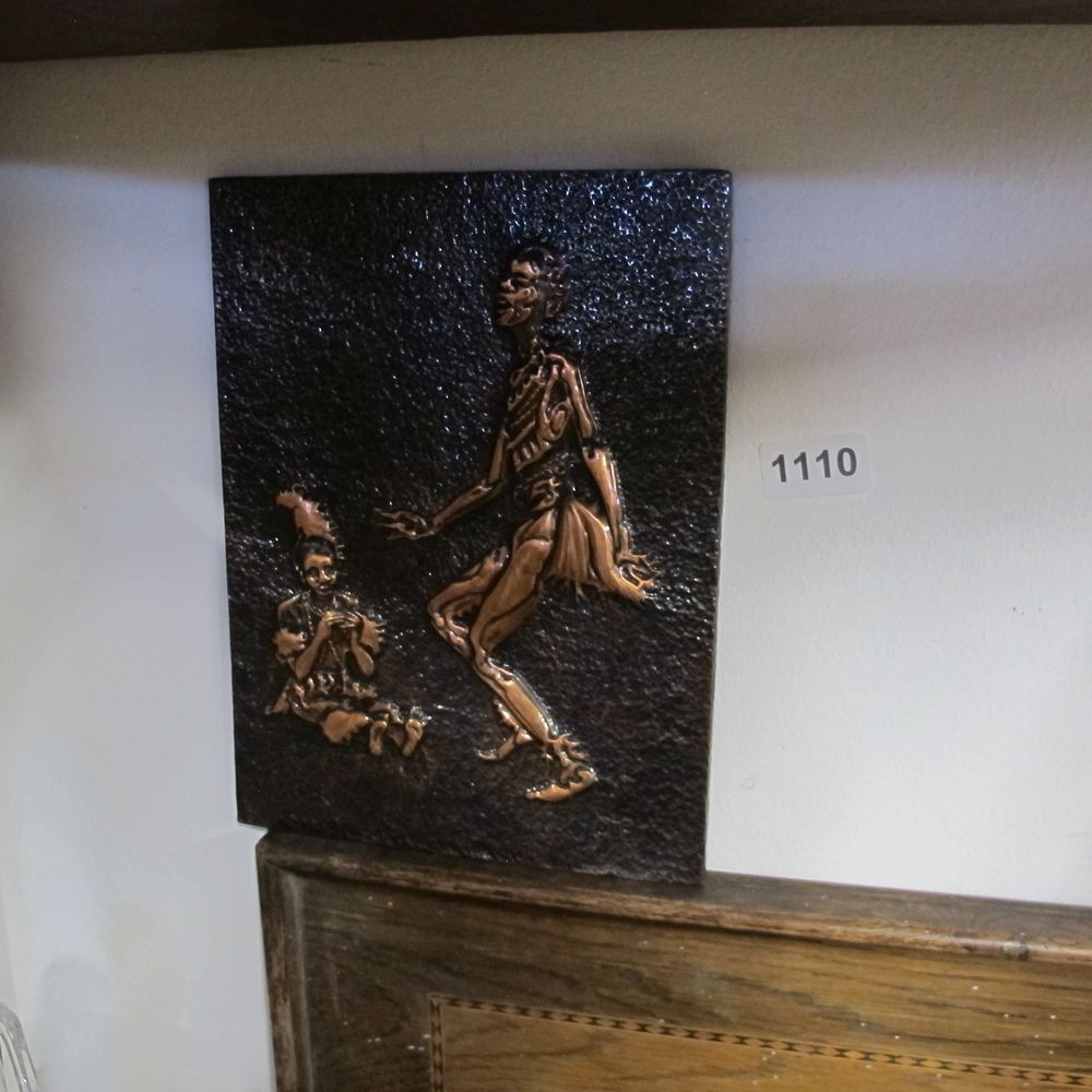 Lot 1110: Metal picture