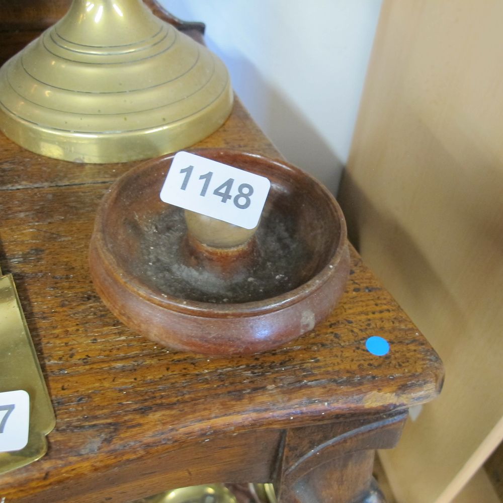 Lot 1148: Wooden ashtray