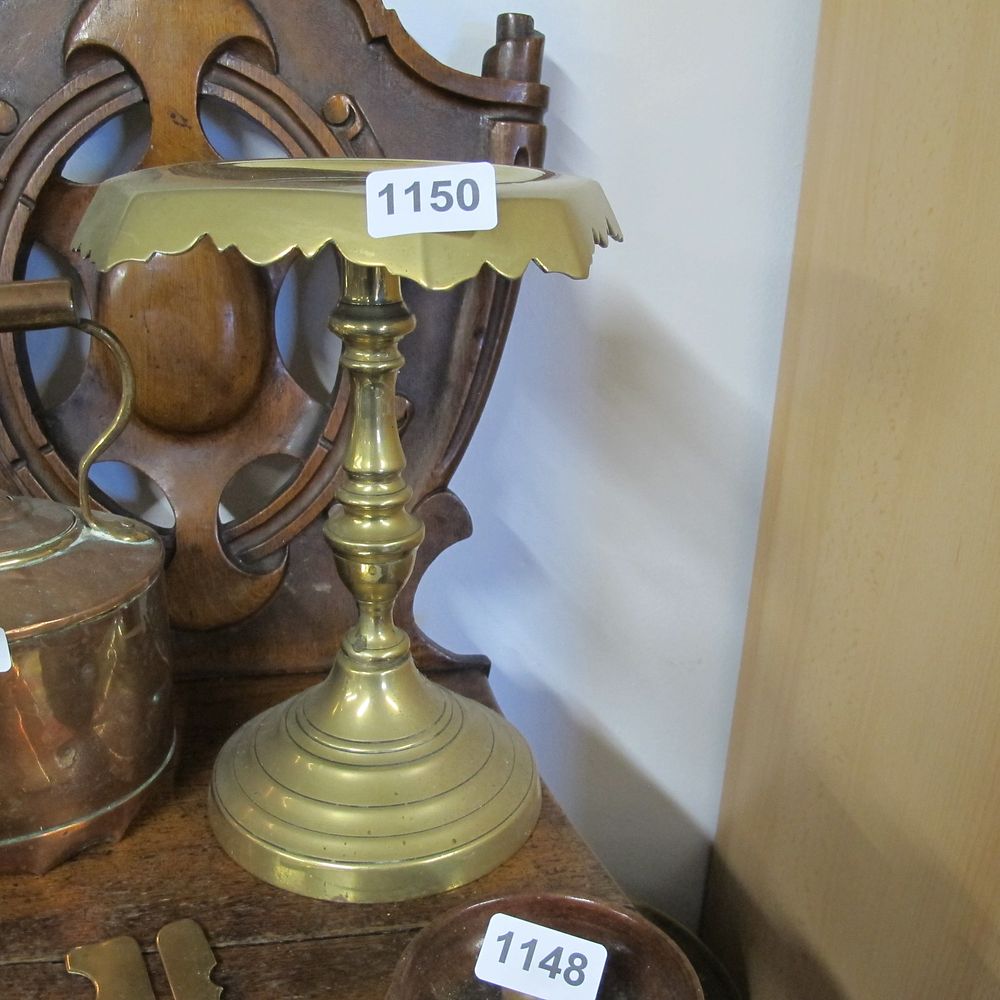 Lot 1150: Brass stand