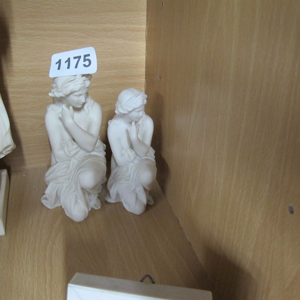 Lot 1175: 2 posing ladies
