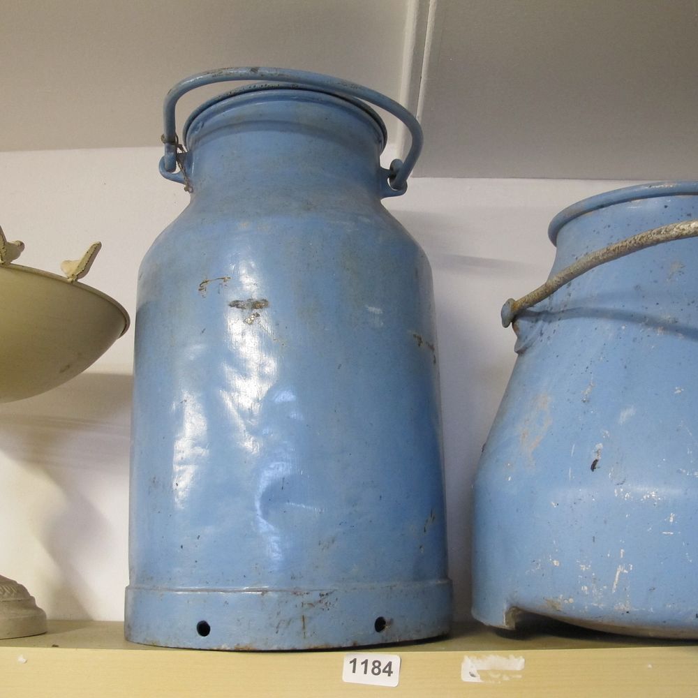 Lot 1184: Milk churn