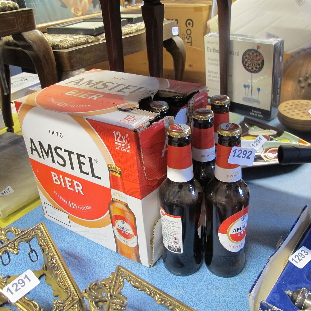Lot 1292: Crate of Amstel 