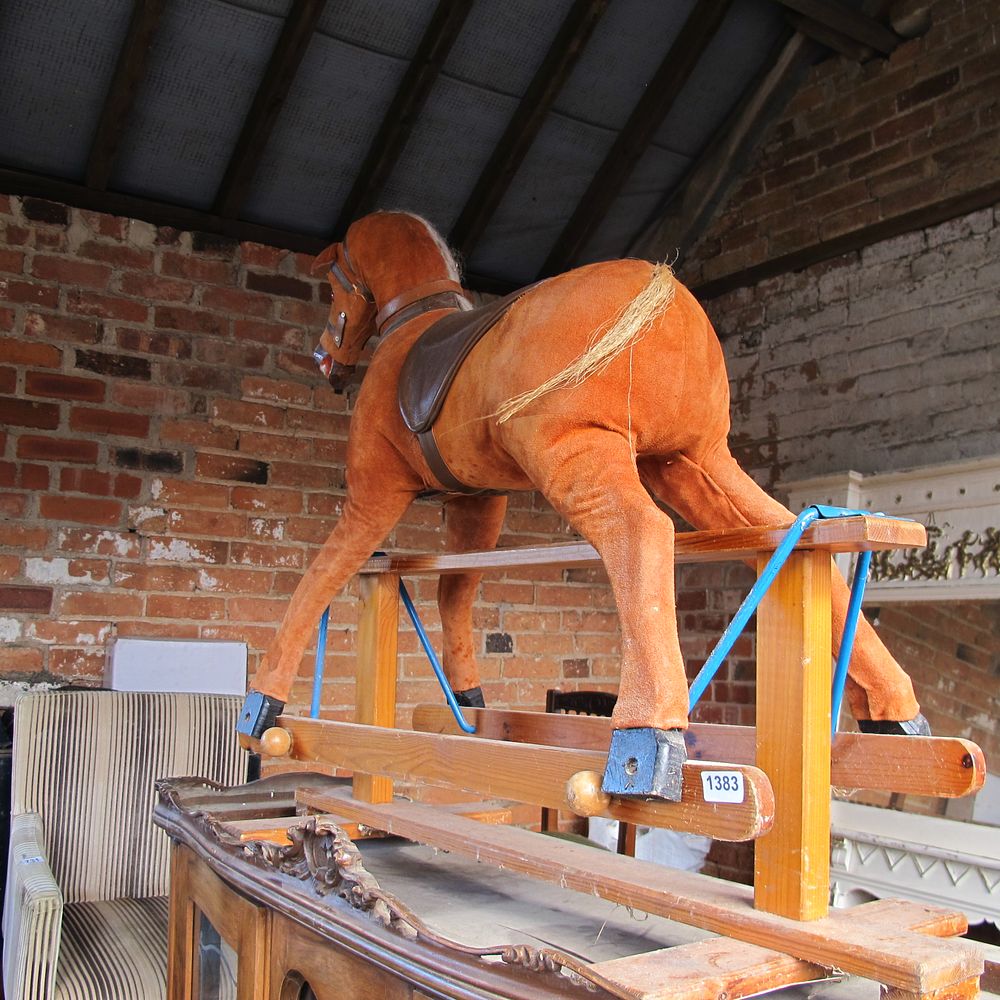 Lot 1383: Rocking horse