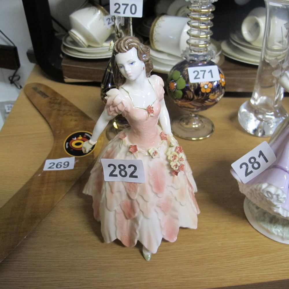 Lot 282: Coalport figure of 'Emma'