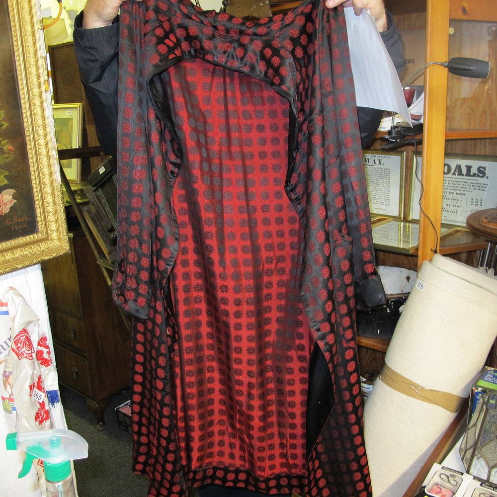 Lot 291: hugh hefner's sex robe