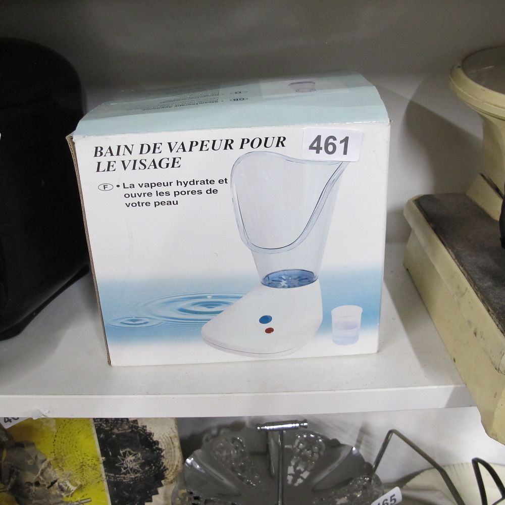 Lot 461: face sauna