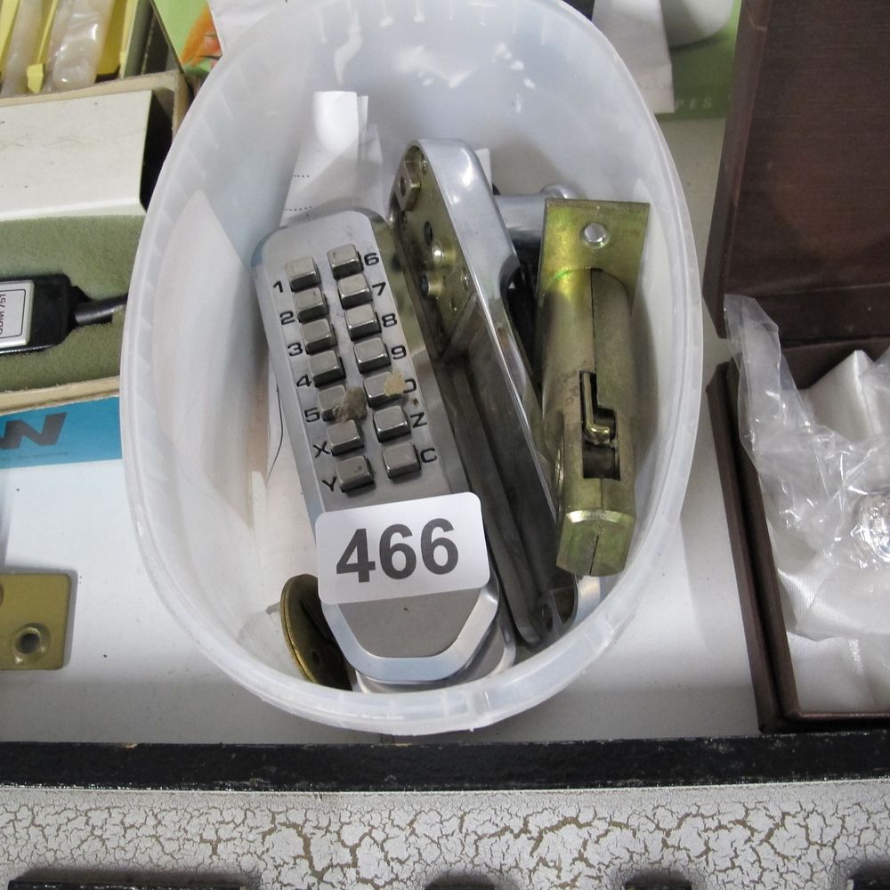 Lot 466: combination door locks
