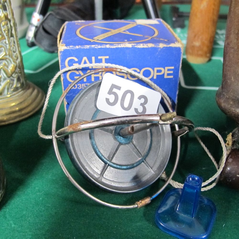 Lot 503: Vintage boxed Gyroscope