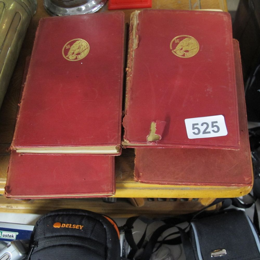 Lot 525: Rudyard Kipling books