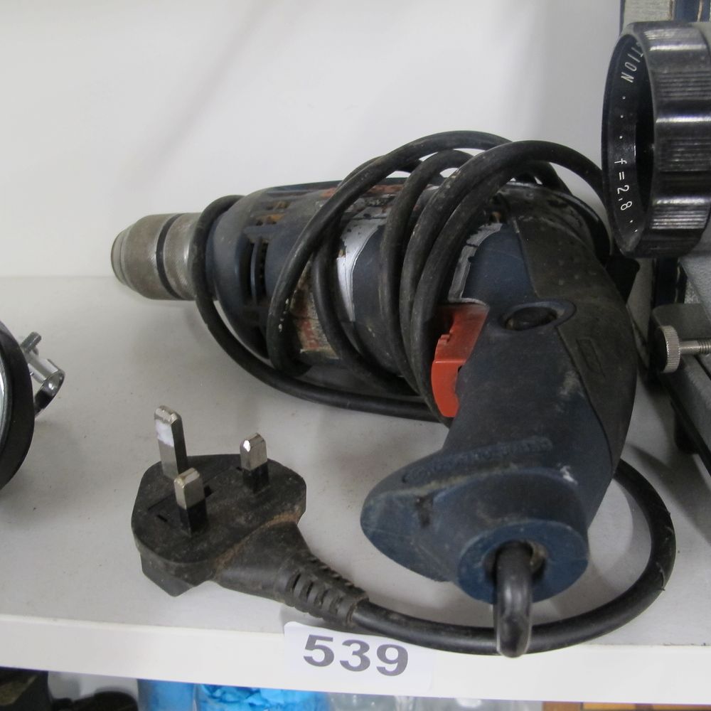 Lot 539: Electric drill