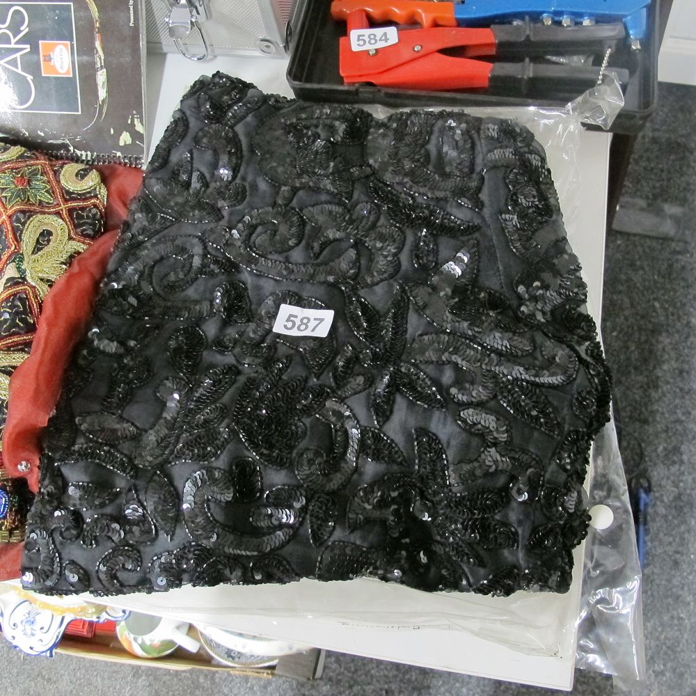 Lot 587: Frank Usher sequin jacket