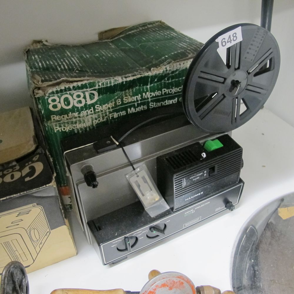 Lot 648: Movie projector