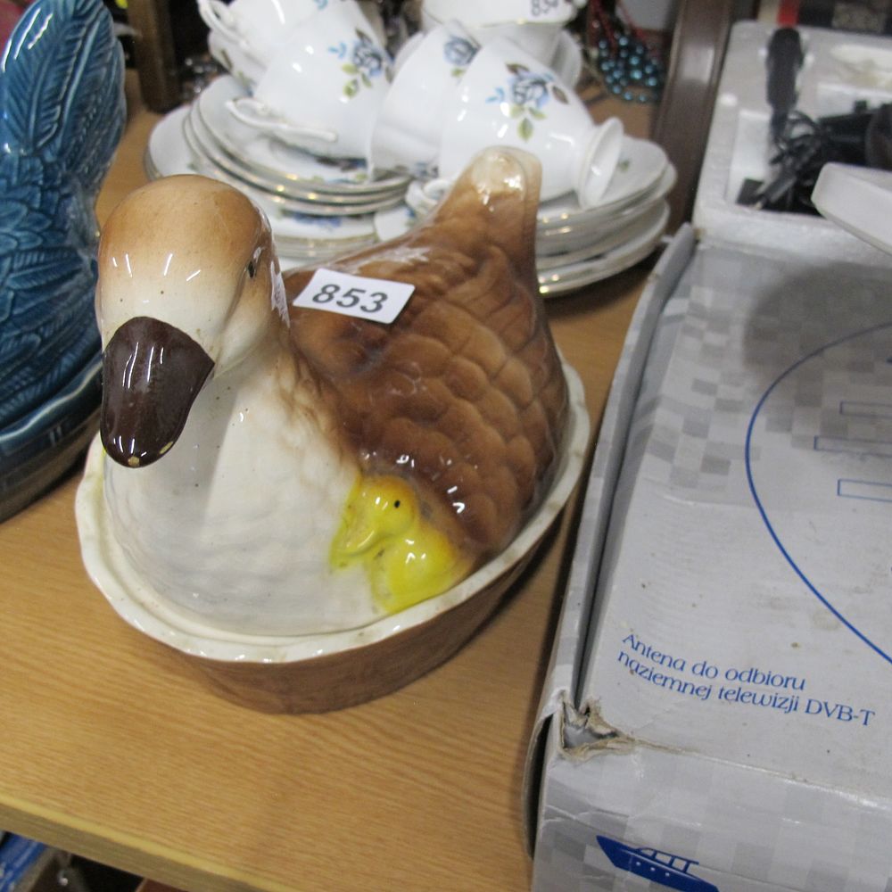 Lot 853: Duck egg storage